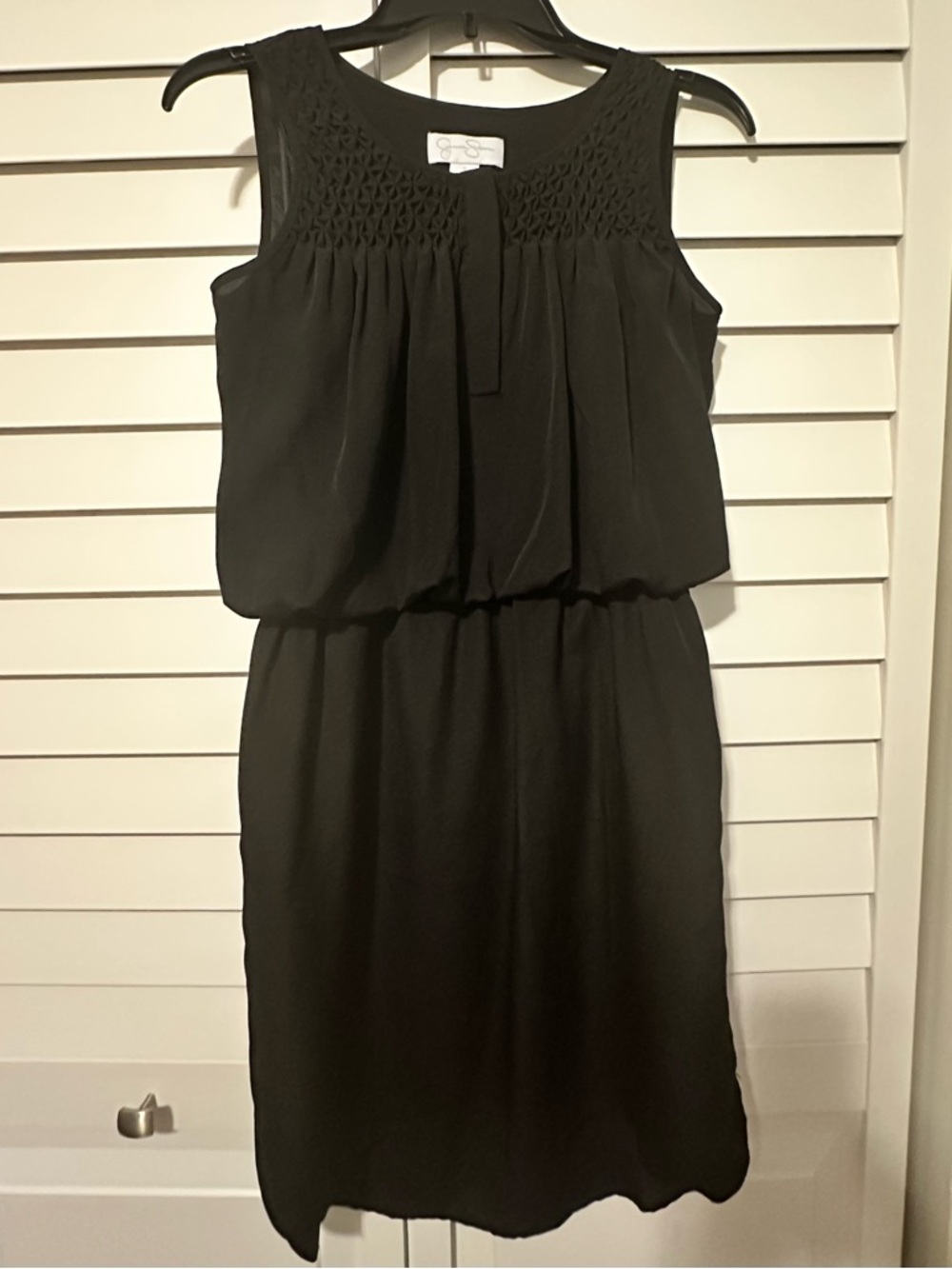 Jessica Simpson Black Midi Dress - Women's Midi